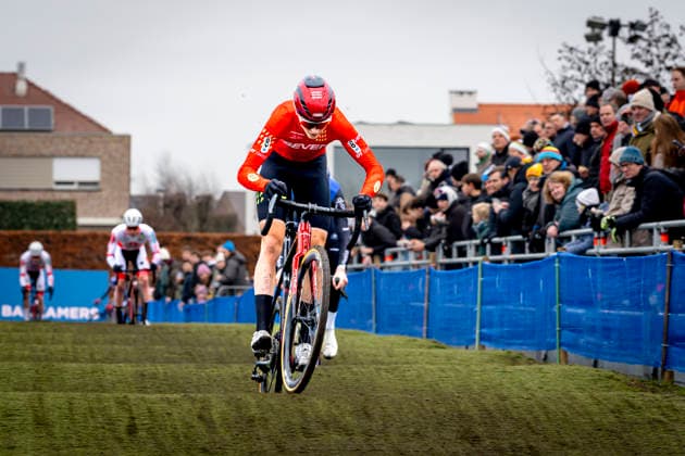 Guus van den Eijnden - ALPECIN-DECEUNINCK DEVELOPMENT TEAM during the XÂ²O Badkamers Trofee 2025 men U23 in LOENHOUT, Belgium on 29 december 2025, (photo by Marcel van Dorst EYE4images DeFodi Images) -