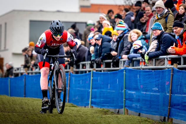 Warre Smets - EN STEUN - LEOPOLDSBURG during the XÂ²O Badkamers Trofee 2025 men U23 in LOENHOUT, Belgium on 29 december 2025, (photo by Marcel van Dorst EYE4images DeFodi Images) -