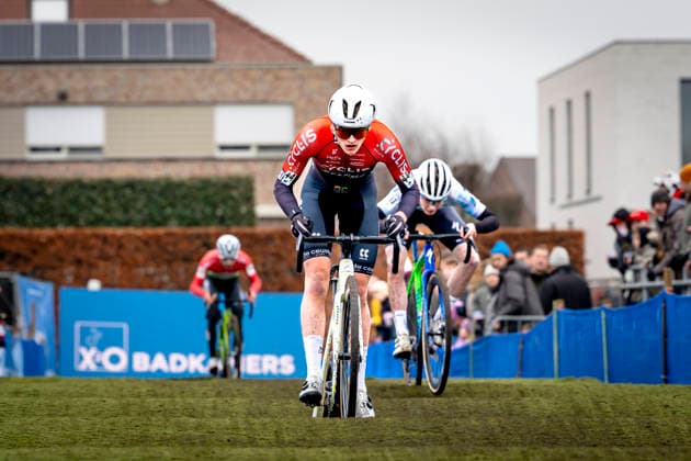 Senn Bossaerts - CYCLIS - VAN DEN PLAS CYCLING TEAM during the XÂ²O Badkamers Trofee 2025 men U23 in LOENHOUT, Belgium on 29 december 2025, (photo by Marcel van Dorst EYE4images DeFodi Images) -