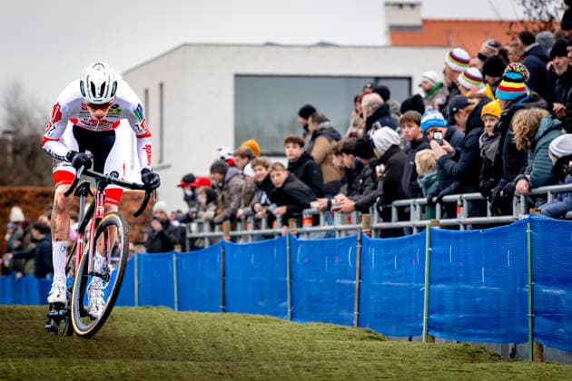 Viktor Vandenberghe - PAUWELS SAUZEN - ALTEZ INDUSTRIEBOUW CT during the XÂ²O Badkamers Trofee 2025 men U23 in LOENHOUT, Belgium on 29 december 2025, (photo by Marcel van Dorst EYE4images DeFodi Images) -