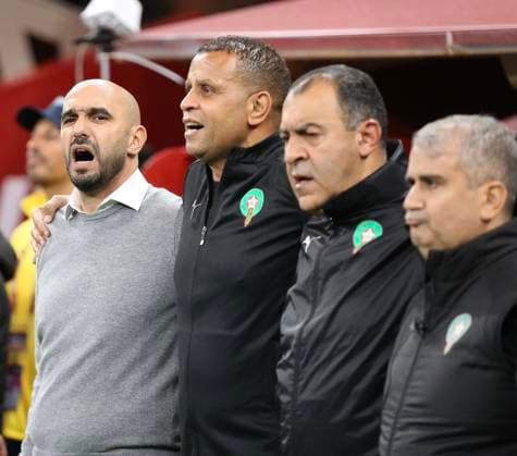 CAF - Morocco v Mali Walid Regragui during the AFCON Group A match between Morocco and Mali at Complexe Sportif Prince Moulay Abdellah, Rabat, Morocco on December 26, 2025. Photo by Bouhara Hamza ABACAPRESS.COM Rabat Morocco  Copyright: xBouharaxHamza ABACAx
