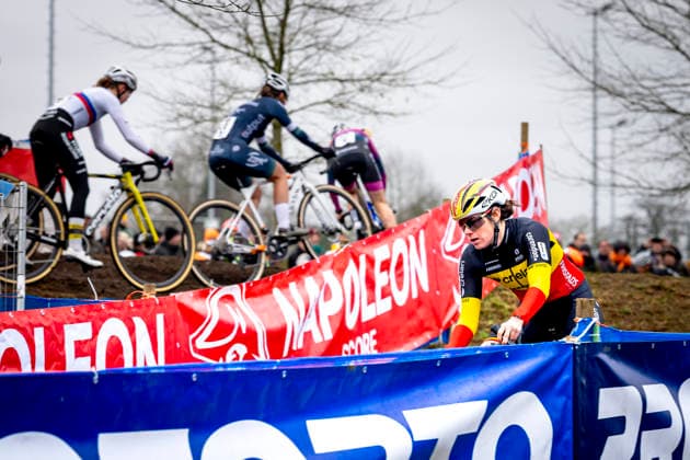 Marion Norbert Riberolle - CRELAN-CORENDON during the XÂ²O Badkamers Trofee 2025 WOMEN in LOENHOUT, Belgium on 29 december 2025, (photo by Marcel van Dorst EYE4images DeFodi Images) -