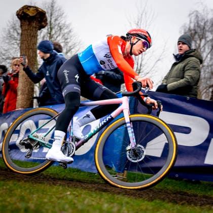 Marie Schreiber - TEAM SD WORX - PROTIME during the XÂ²O Badkamers Trofee 2025 WOMEN in LOENHOUT, Belgium on 29 december 2025, (photo by Marcel van Dorst EYE4images DeFodi Images) -