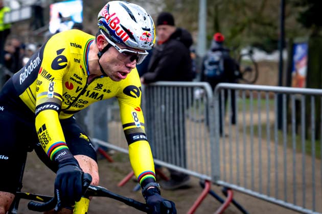 Wout van Aert - TEAM VISMA LEASE A BIKE during the XÂ²O Badkamers Trofee 2025 in LOENHOUT, Belgium on 29 december 2025, (photo by Marcel van Dorst EYE4images DeFodi Images) -