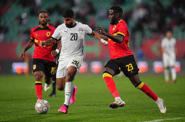 Ibrahim Adel Aly Mohamed (Egypt) controls the ball during the Africa Cup Of Nations match between Angola and Egypt at Agadir Stadium on December 29, 2025 in Agadir, Morocco. (Photo by Thor Wegner DeFodi Images) - *** Ibrahim Adel Aly Mohamed Egypt controls the ball during the Africa Cup Of Nations match between Angola and Egypt at Agadir Stadium on December 29, 2025 in Agadir, Morocco Photo by Thor Wegner DeFodi Images
