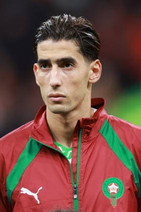 Morocco, Rabat 29 December 2025 - Nayef Aguerd of Morocco national team, Nationalteam headshot, portrait during the match Morocco National football team vs. Zambia at Africa Cup of Nations 2025 Group a match at Prince Abdellah Stadium in in Rabat, Morocco. AFCON 2025 - Zambia v Morocco Copyright: xSFSIx