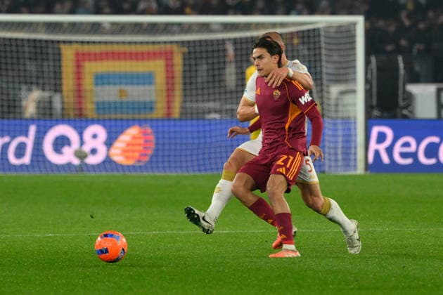 Romaâ??s Paulo Dybala during the Italian Football Championship League A Enilive 2025 2026 match between AS Roma vs Genoa CFC at the Olimpic Stadium in Rome on 29 December 2025.  Copyright: xFabrizioxCorradetti IPAxSportx xipa-agency.netx xx IPA_69546129 IPA_Agency_IPA69546129