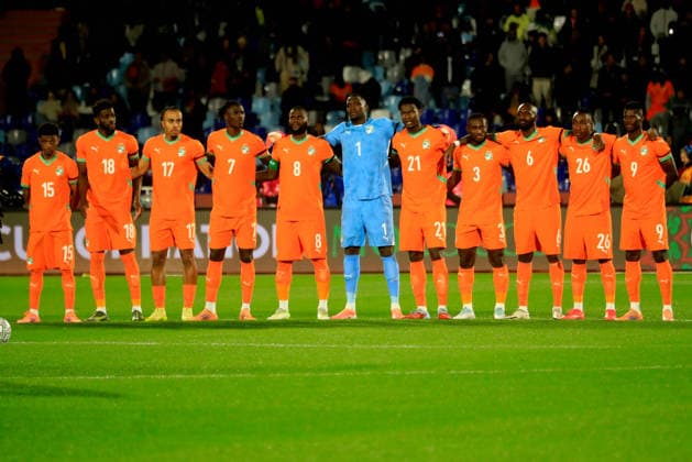 MARRAKECH, MOROCCO - DECEMBER 28: Cote d Ivoire during the Africa Cup of Nations (AFCON) match between Cote d Ivoire and Cameroon on December 28th, 2025 at Grand Stade de Marrakech, Morocco. Photo by Vincent Kamto Copyright: xVincentxKAMTOx