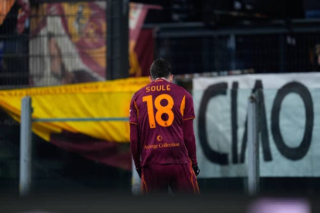 December 29, 2025, Rome, Rome, Italy: Matias Soule of AS Roma celebrates a goal during the Serie A football match played between AS Roma and Genoa CFC at Stadio Olimpico on December 29, 2025, in Rome, Italy. Rome Italy - ZUMAa181 20251229_zaa_a181_119 Copyright: xDennisxAgyemanx