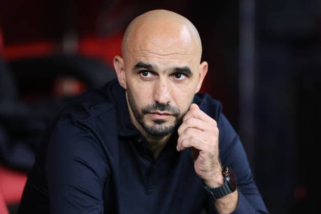 TotalEnergies CAF AFCON Morocco 2025 - Morocco - Zambia- Moulay Abdellah Stadium- Rabat Head Coach Walid Regragui of Morocco looks on during AFACON Morocco 2025 Group Match Between Morocco and Zambia at Grand Stade of Rabat in Marrakech , on December 29 , 2025. Copyright: xloulidiphotox