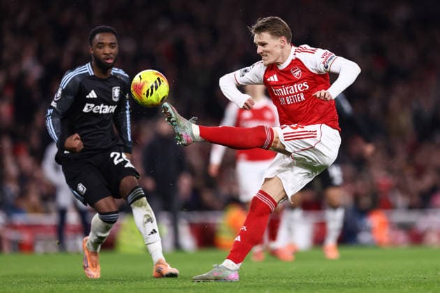 Arsenal v Aston Villa 30 December 2025, London - Premier League Football - Arsenal v Aston Villa - Martin Odegaard of Arsenal - Photo: Jacques Feeney Offside. London UK Copyright: xJacquesxFeeneyx xOffsidexOffside