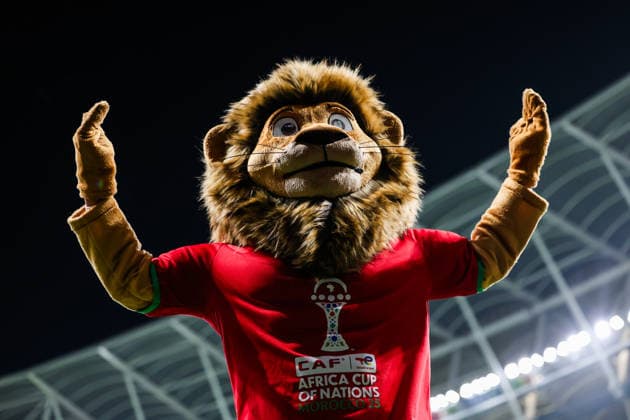 TotalEnergies CAF AFACON Morocco 2025 - Satde Moulay Abellah - Rabat - Morocco Asad Mascot for the 2025 Africa Cup of Nations during the match betwen Senegal v Benin in Grand Stade of Tanger ,Mrocco , 30 December 2025. Copyright: xloulidiphotox
