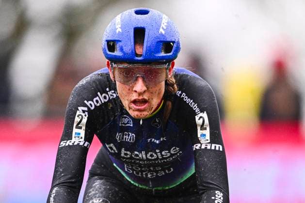 X2O Badkamers Trofee 2025-2026 Baal BAAL, BELGIUM - JANUARY 01 : Brand Lucinda (NED) of Baloise Glowi Lions in action during the 6th leg of the GP Sven Nys X2O Badkamers Trofee 2025-2026 a cyclocross race for Men Elite on January 1, 2026 in Baal, Belgium, 01 01 2026 ( Baal Belgium  Copyright: xGvgx