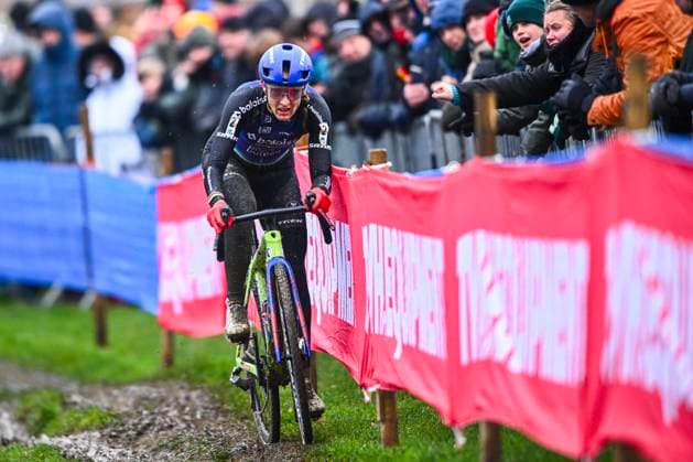 X2O Badkamers Trofee 2025-2026 Baal BAAL, BELGIUM - JANUARY 01 : Brand Lucinda (NED) of Baloise Glowi Lions in action during the 6th leg of the GP Sven Nys X2O Badkamers Trofee 2025-2026 a cyclocross race for Men Elite on January 1, 2026 in Baal, Belgium, 01 01 2026 ( Baal Belgium  Copyright: xGvgx