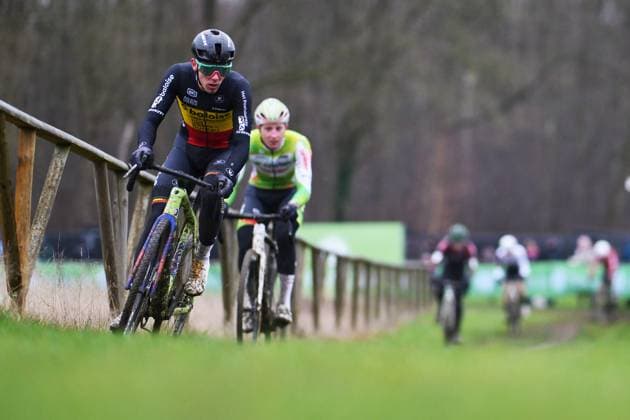 Belgian Thibau Nys pictured in action during the men s elite race of the GP Sven Nys cyclocross cycling event on Thursday 01 January 2026 in Baal, stage 6 8 in the X2O Badkamers Trofee Veldrijden competition. DAVIDxPINTENS  x152817408x