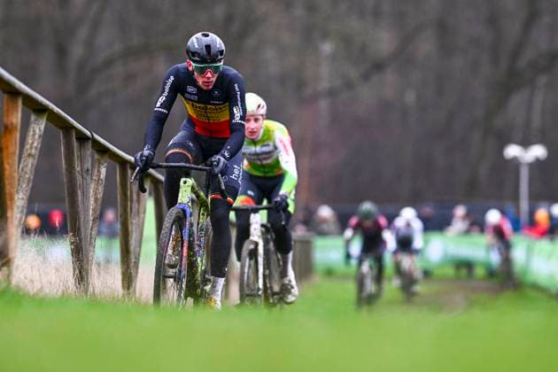 X2O Badkamers Trofee 2025-2026 Baal BAAL, BELGIUM - JANUARY 01 : Nys Thibau (BEL) of Baloise Glowi Lions in action during the 6th leg of the GP Sven Nys X2O Badkamers Trofee 2025-2026 a cyclocross race for Men Elite on January 1, 2026 in Baal, Belgium, 01 01 2026 ( Baal Belgium  Copyright: xGvgx