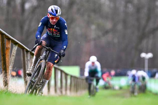 X2O Badkamers Trofee 2025-2026 Baal BAAL, BELGIUM - JANUARY 01 : Vermeersch Gianni (BEL) of Red Bull Bora Ha,sgrohe in action during the 6th leg of the GP Sven Nys X2O Badkamers Trofee 2025-2026 a cyclocross race for Men Elite on January 1, 2026 in Baal, Belgium, 01 01 2026 ( Baal Belgium  Copyright: xGvgx
