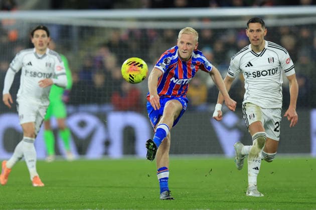 Crystal Palace v Fulham, Premier League Crystal Palace midfielder Will Hughes (19) during the Premier League match between Crystal Palace and Fulham at Selhurst Park, London, UK on 1 January 2026. London Selhurst Park Greater London UK Editorial use only DataCo restrictions apply See www.football-dataco.com , Copyright: xSimonxRoex PSI-23503-0036