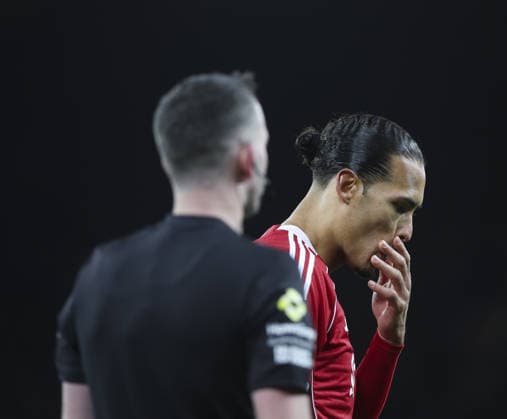Liverpool v Leeds United, FA Premier League 01.01.26 Liverpool v Leeds United, FA Premier League Bradley Ormesher The Times Virgil van Dijk of Liverpool  Copyright: xBradleyxOrmesherx NINTCHDBPICT001048893039