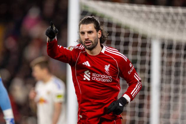 Football - FA Premier League - Liverpool FC v Leeds United FC LIVERPOOL, ENGLAND - New Year s Day, Thursday, January 1, 2026: Liverpool s Dominik Szoboszlai during the FA Premier League match between Liverpool FC and Leeds United FC at Anfield. (Photo by David Rawcliffe Propaganda) LIVERPOOL Anfield MERSEYSIDE ENGLAND  Copyright: xDavidxRawcliffex P2026-01-01-Liverpool_Leeds-59
