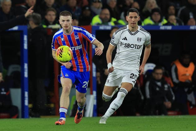 Crystal Palace v Fulham, Premier League Crystal Palace midfielder Adam Wharton (20) during the Premier League match between Crystal Palace and Fulham at Selhurst Park, London, UK on 1 January 2026. London Selhurst Park Greater London UK Editorial use only DataCo restrictions apply See www.football-dataco.com , Copyright: xSimonxRoex PSI-23503-0082