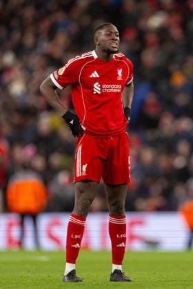 Football - FA Premier League - Liverpool FC v Leeds United FC LIVERPOOL, ENGLAND - New Year s Day, Thursday, January 1, 2026: Liverpool s Ibrahima KonatÃ after the FA Premier League match between Liverpool FC and Leeds United FC at Anfield. (Photo by David Rawcliffe Propaganda) LIVERPOOL Anfield MERSEYSIDE ENGLAND  Copyright: xDavidxRawcliffex P2026-01-01-Liverpool_Leeds-69