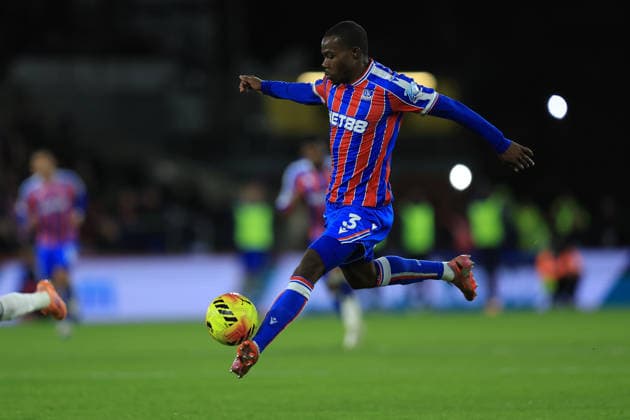 Crystal Palace v Fulham, Premier League Crystal Palace defender Tyrick Mitchell (3) controls the ball during the Premier League match between Crystal Palace and Fulham at Selhurst Park, London, UK on 1 January 2026. London Selhurst Park Greater London UK Editorial use only DataCo restrictions apply See www.football-dataco.com , Copyright: xSimonxRoex PSI-23503-0093