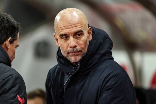 Premier League Sunderland v Manchester City Pep Guardiola manager of Manchester City during the Premier League match Sunderland vs Manchester City at Stadium Of Light, Sunderland, United Kingdom, 1st January 2026 (Photo by Alfie Cosgrove News Images) Sunderland Stadium Of Light Tyne and Wear United Kingdom Copyright: xAlfiexCosgrove NewsxImagesx