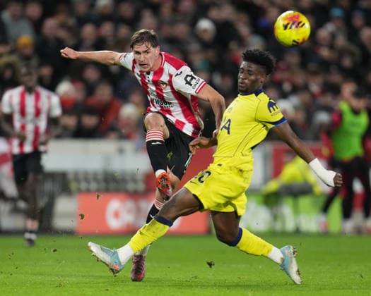 Premier League Brentford v Tottenham Hotspur during the Premier League match Brentford vs Tottenham Hotspur at The Gtech Community Stadium, London, United Kingdom, 1st January 2026 (Photo by Harvey Murphy News Images) Copyright: xHarveyxMurphy NewsxImagesx