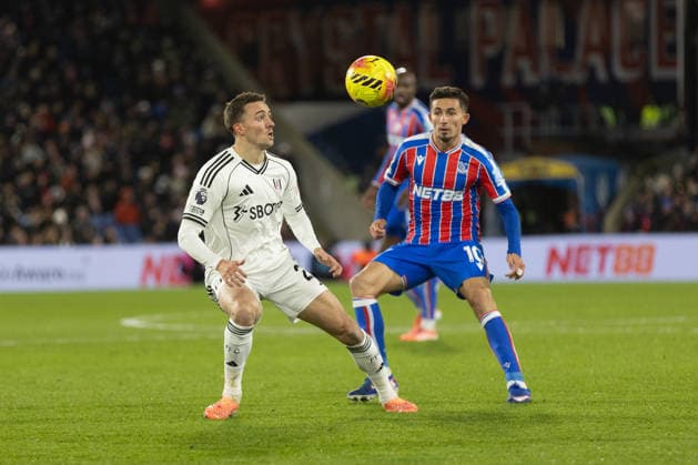 during the Premier League match between Crystal Palace and Fulham at Selhurst Park on January 1, 2026 in London, England. (Photo by Pedro Soares SPP) Copyright: xPedroxSoaresx xSPPx Sportspressphoto_SPR78152