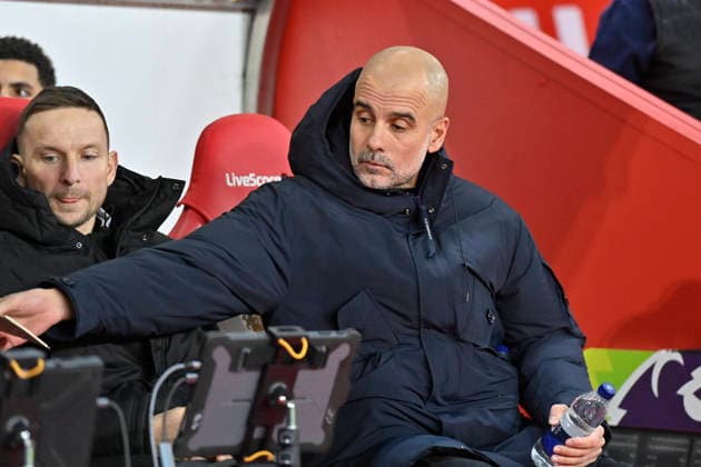 Sunderland v Manchester City, Premier League Pep Guardiola of Manchester City during the Sunderland v Manchester City Premier League match at the Stadium of Light, Sunderland, England on 1 January 2026 Credit: Connor McMain Every Second Media Editorial use only. All images are copyright Every Second Media Limited. No images may be reproduced without prior permission. All rights reserved. Premier League and Football League images are subject to licensing agreements with Football DataCo Limited. see https: www.football-dataco.com Copyright: xIMAGO EveryxSecondxMediax ESM-1729-0139 ConnorxMcMainx xEveryxSecondxMediax
