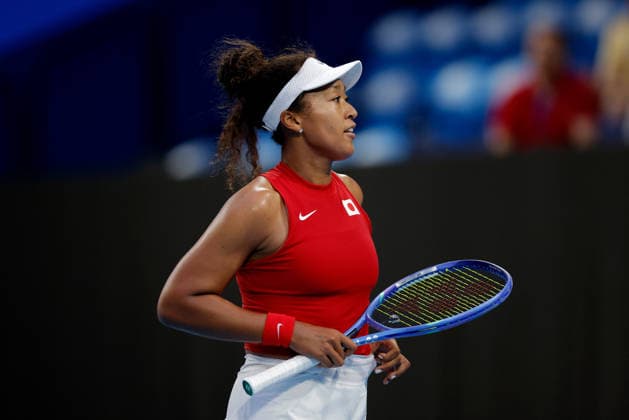 TENNIS UNITED CUP PERTH, Naomi Osaka of Japan in action against Maria Sakkari of Greece during the United Cup day one match between Greece and Japan at RAC Arena in Perth, Friday, January 2, 2026. ( NO ARCHIVING, EDITORIAL USE ONLY PERTH WESTERN AUSTRALIA AUSTRALIA  Copyright: xRICHARDxWAINWRIGHTx 20260102139927895818