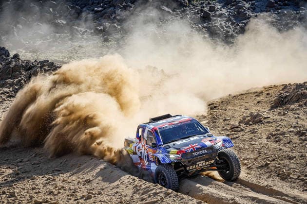 DAKAR 2026 - PRIVATE TEST 235 CHABOT Ronan (fra), PILLOT Gilles (fra), Team RCM, Overdrive Racing, Toyota, Ultimate, action, during the Private Test of the Dakar 2026, from December 31, 2025 to January 2, 2026 in Yanbu, Saudi Arabia - YanbuSaudi Arabia  Copyright: xFREDERICxLExFLOCxHx