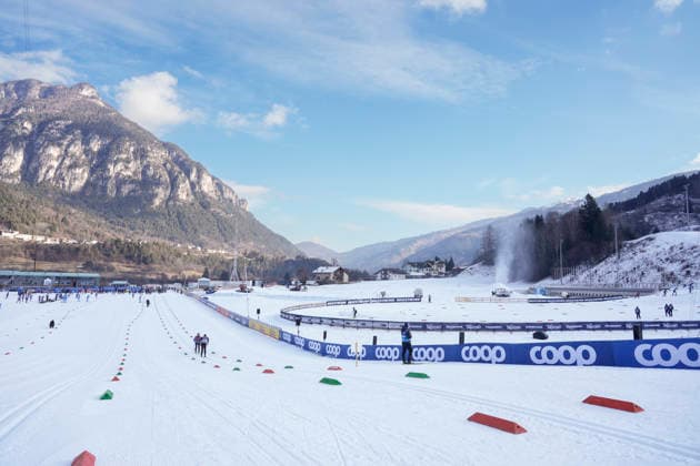 Tour de ski 2025 26 stage 5 Lago, Italy 20260102. Italy is ready to host the Olympics in Lago di Tesero in Val di Fiemme. Snow is being produced at the ski stadium. Photo: Terje Pedersen NTB Lago Italy EDITORIAL USE ONLY. RESTRICTED USE FOR BETTING COMPANIES Ref:_SPOIj85zVCkMwY.jpg *** Tour de ski 2025 26 stage 5 Lago, Italy 20260102 Italy is ready to host the Olympics in Lago di Tesero in Val di Fiemme Snow is being produced at the ski stadium Photo Terje Pedersen NTB Lago Italy EDITORIAL USE ONLY RESTRICTED USE FOR BETTING COMPANIES  Copyright: xTerjexPedersenx xNTBx