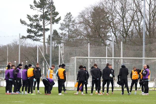 DEU, DFL, 2. FBL Hertha BSC, Training, 02.01.2026, Sportforum, Berlin, DEU, DFL, 2. FBL Hertha BSC, Training, im Bild Hertha-Spielerkreis DFL - regulations prohibit any use of Photographs as image sequences and or quasi-video