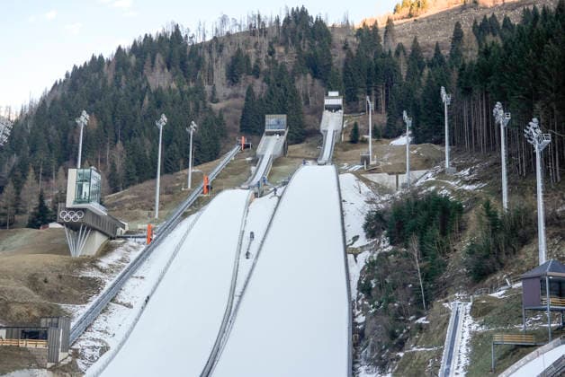 Olympics. Milan Cortina Lago, Italy 20260102. The Ski jumping, Skispringen, Ski, nordisch facility in Predazzo, Italy, part of the Milano-Cortina Games. Photo: Terje Pedersen NTB Lago Italy EDITORIAL USE ONLY. RESTRICTED USE FOR BETTING COMPANIES Ref:_SPOzjfydNWt4xI.jpg  Copyright: xTerjexPedersenx xNTBx