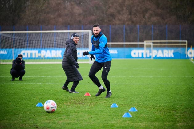 02.01.2026, Fußball, Herren, 2.BL, Saison 2025 2026, Training Holstein Kiel Steven Skrzybski Kiel, Projensdorf Projensdorf, Trainigsplatz Schleswig-Holstein Deutschland
