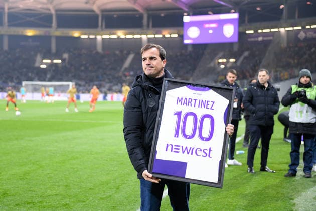 Toulouse FC v RC Lens - Ligue 1 McDonald s 2025 2026 Carles MARTINEZ NOVELL (Entraineur Toulouse TFC) during the Ligue 1 McDonald s match between Toulouse and Lens at Stadium de Toulouse on January 2, 2026 in Toulouse, France. Toulouse France  Copyright: xFEPx 776348241