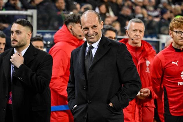 Massimiliano Allegri Head Coach of AC Milan during Cagliari Calcio vs AC Milan, Italian soccer Serie A match in Cagliari, Italy, January 02 2026  Copyright: xLuigixCanu IPAxSportx xipa-agency.netx xx IPA_69629329 IPA_Agency_IPA69629329