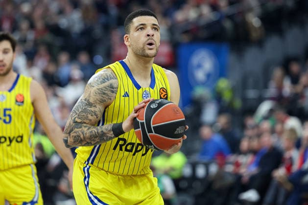 Iffe Lundberg (Maccabi Rapyd Tel Aviv, 00), GER, FC Bayern Basketball vs. Maccabi Rapyd Tel Aviv, Basketball, Euroleague, 19. Spieltag, Saison 2025 2026, 02.01.2026, GER, FC Bayern Basketball vs. Maccabi Rapyd Tel Aviv, Basketball, Euroleague, 19. Spieltag, Saison 2025 2026, 02.01.2026 Muenchen Copyright: xEibner-Pressefoto JennixMaulx EP_JML