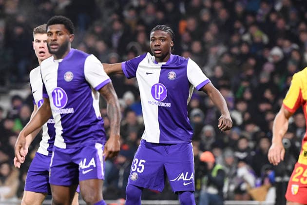 Toulouse FC v RC Lens - Ligue 1 McDonald s 2025 2026 35 Seny KOUMBASSA (tfc) during the Ligue 1 McDonald s match between Toulouse and Lens at Stadium de Toulouse on January 2, 2026 in Toulouse, France. Toulouse France  Copyright: xFEPx 776348241