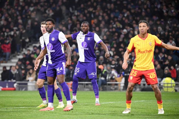 Toulouse FC v RC Lens - Ligue 1 McDonald s 2025 2026 35 Seny KOUMBASSA (tfc) during the Ligue 1 McDonald s match between Toulouse and Lens at Stadium de Toulouse on January 2, 2026 in Toulouse, France. Toulouse France  Copyright: xFEPx 776348241