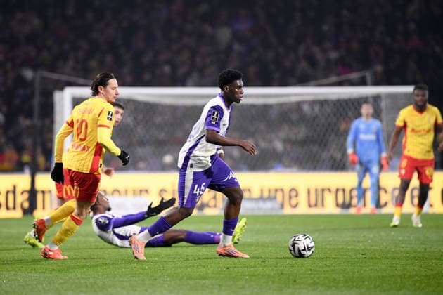 Toulouse FC v RC Lens - Ligue 1 McDonald s 2025 2026 45 Alexis VOSSAH (tfc) during the Ligue 1 McDonald s match between Toulouse and Lens at Stadium de Toulouse on January 2, 2026 in Toulouse, France. Toulouse France  Copyright: xFEPx 776348241