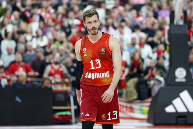 Andreas Obst (FC Bayern Basketball, 13), GER, FC Bayern Basketball vs. Maccabi Rapyd Tel Aviv, Basketball, Euroleague, 19. Spieltag, Saison 2025 2026, 02.01.2026, GER, FC Bayern Basketball vs. Maccabi Rapyd Tel Aviv, Basketball, Euroleague, 19. Spieltag, Saison 2025 2026, 02.01.2026 Muenchen Copyright: xEibner-Pressefoto JennixMaulx EP_JML