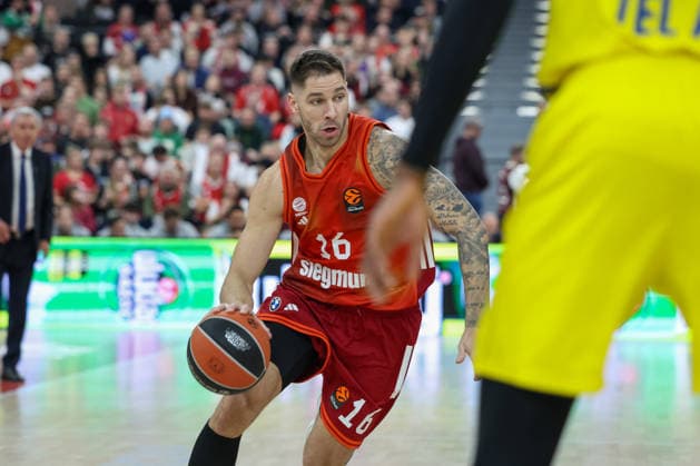 Stefan Jovic (FC Bayern Basketball, 16), GER, FC Bayern Basketball vs. Maccabi Rapyd Tel Aviv, Basketball, Euroleague, 19. Spieltag, Saison 2025 2026, 02.01.2026, GER, FC Bayern Basketball vs. Maccabi Rapyd Tel Aviv, Basketball, Euroleague, 19. Spieltag, Saison 2025 2026, 02.01.2026 Muenchen Copyright: xEibner-Pressefoto JennixMaulx EP_JML
