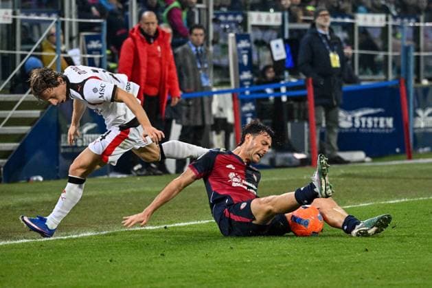 CALCIO - Serie A - Cagliari Calcio vs AC Milan Luca Mazzitelli of Cagliari Calcio during Cagliari Calcio vs AC Milan, Italian soccer Serie A match in Cagliari, Italy, January 02 2026 Cagliari Italy  Copyright: xIPAxSport ABACAx