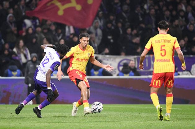 Toulouse FC v RC Lens - Ligue 1 McDonald s 2025 2026 25 Ismaelo GANIOU (rcl) during the Ligue 1 McDonald s match between Toulouse and Lens at Stadium de Toulouse on January 2, 2026 in Toulouse, France. Toulouse France  Copyright: xFEPx 776348241
