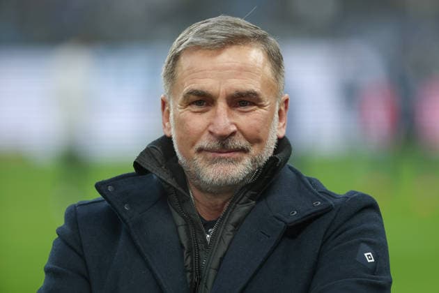 1. Bundesliga - Hamburger SV - Eintracht Frankfurt am 20.12.2025 im Volksparkstadion in Hamburg Stefan Kuntz (Hamburg)