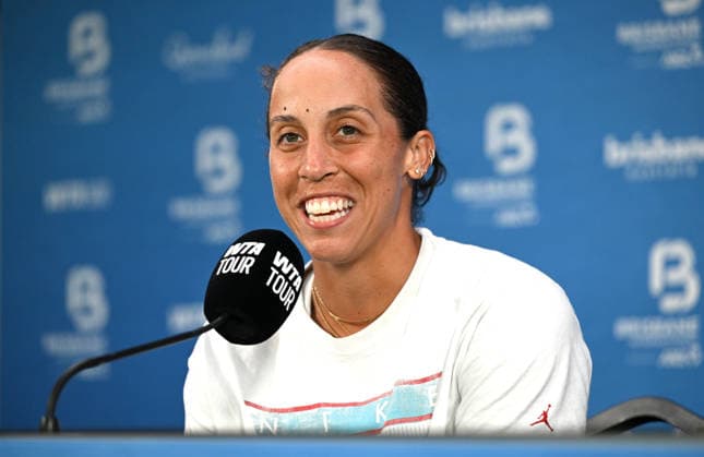 TENNIS BRISBANE INTERNATIONAL PREVIEW, Madison Keys of the USA during a press conference, PK, Pressekonferenz ahead of the Brisbane International at the Queensland Tennis Centre in Brisbane, Saturday, January 3, 2026. ( NO ARCHIVING, EDITORIAL USE ONLY Brisbane Queensland Australia  Copyright: xDAVExHUNTx 20260103175247485854