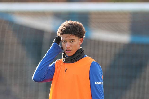 Louey Ben Farhat (Karlsruher SC, 19) wieder zurueck auf dem Platz, Karlsruher SC Fussball, 2. Bundesliga, Trainingsauftakt Rueckrunde, 2025 2026, 03.01.2026, DFL REGULATIONS PROHIBIT ANY USE OF PHOTOGRAPHS AS IMAGE SEQUENCES AND OR QUASI-VIDEO, Karlsruher SC Fussball, 2. Bundesliga, Trainingsauftakt Rueckrunde, 2025 2026, 03.01.2026 Karlsruhe